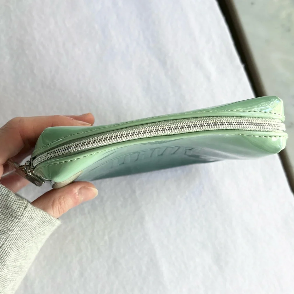 Christian Dior Ombre Cosmetic Bag NWOT Green
